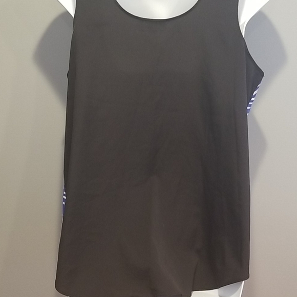 Apt 9 Womans floral print tank top Size 1X - Picture 3 of 6